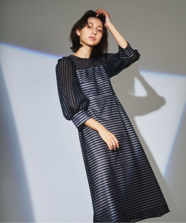【送料込】◆GRACE CONTINENTAL◆ パフスリーブ ワンピース パフスリーブジャージワンピース / GRACE CONTINENTAL | GRACE