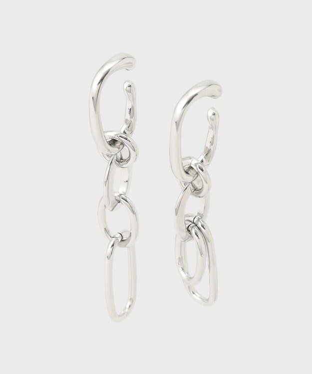 GRACE CONTINENTAL チェーンデザインイヤーカフ シルバー