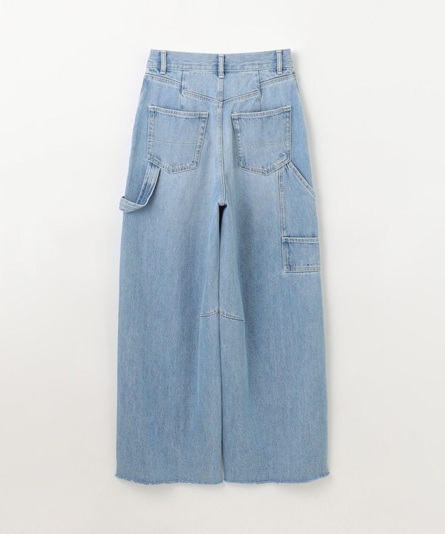 GRACE CONTINENTAL ペインターデニムパンツ サックス