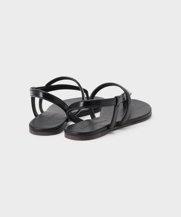 GRACE CONTINENTAL LAOCONTE クロスサンダル ブラック