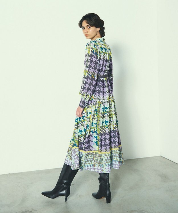 GRACE CONTINENTAL キカプリントティアードワンピース キカプリントティアードワンピース / GRACE CONTINENTAL | GRACE