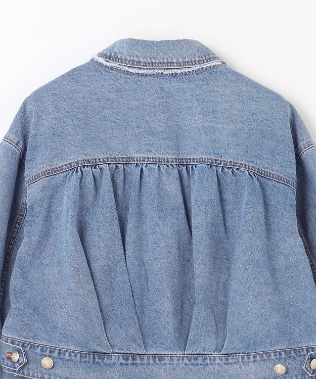 GRACE CONTINENTAL メタル釦デニムジャケット インディゴ