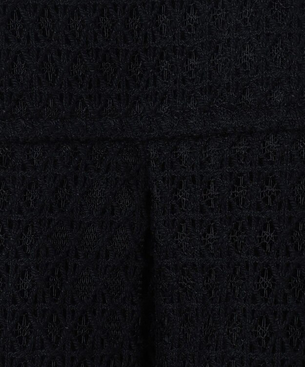 GRACE CONTINENTAL ラッセルメッシュシャツ ブラック