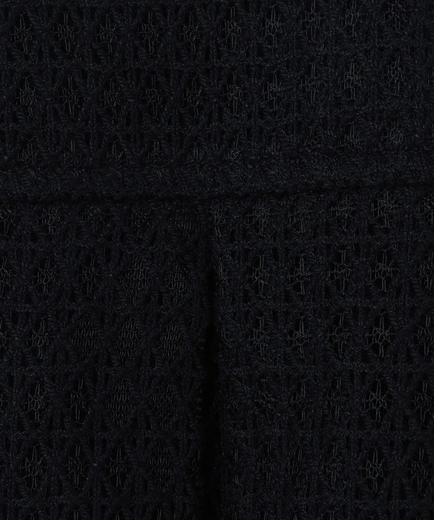 GRACE CONTINENTAL ラッセルメッシュシャツ ブラック