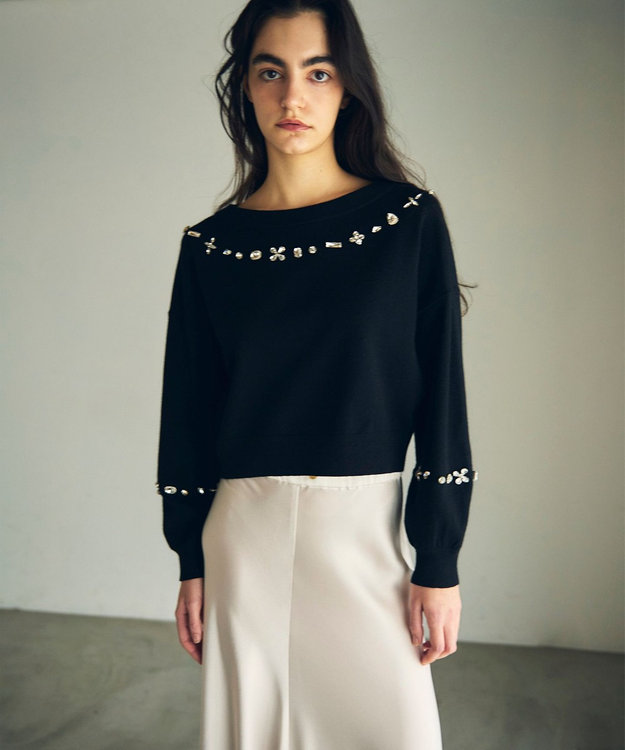 【美品】グレースコンチネンタル チェック ビジュー コート WOMEN コート｜GRACE CONTINENTAL グレースコンチネンタル 通販