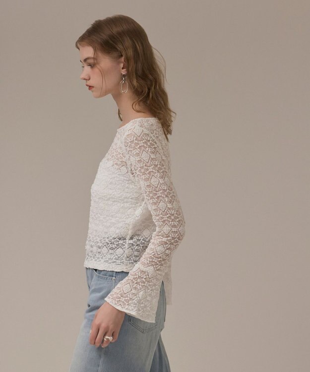 GRACE CONTINENTAL キカレーストップ ホワイト