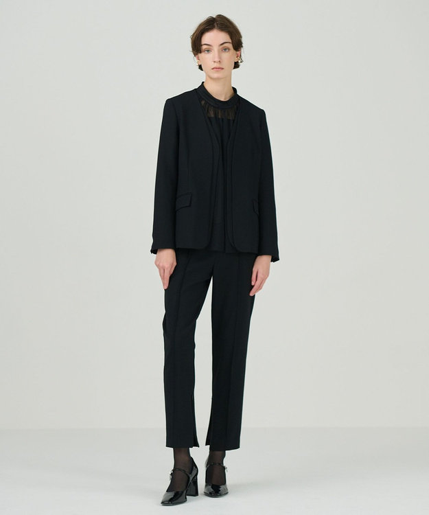GRACE CONTINENTAL ベストレイヤードジャケット レイヤード2wayジャケット / GRACE CONTINENTAL | GRACE