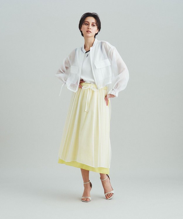 美品 グレースコンチネンタル プリーツスカート 切替プリーツスカート / GRACE CONTINENTAL | GRACE CONTINENTAL