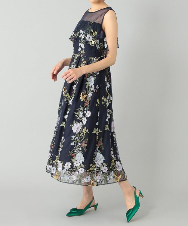 チュール刺繍フリルワンピース / GRACE CONTINENTAL | GRACE