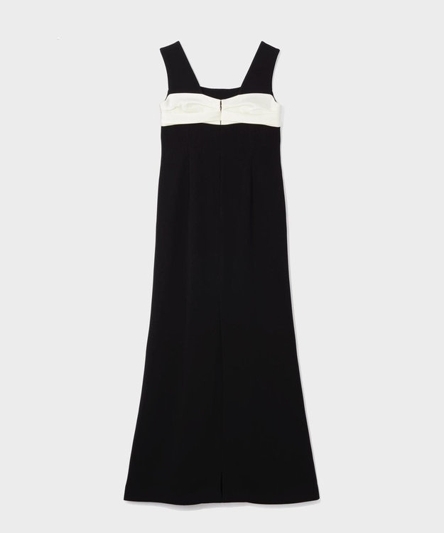 GRACE CONTINENTAL サテンリボンロングドレス キナリ