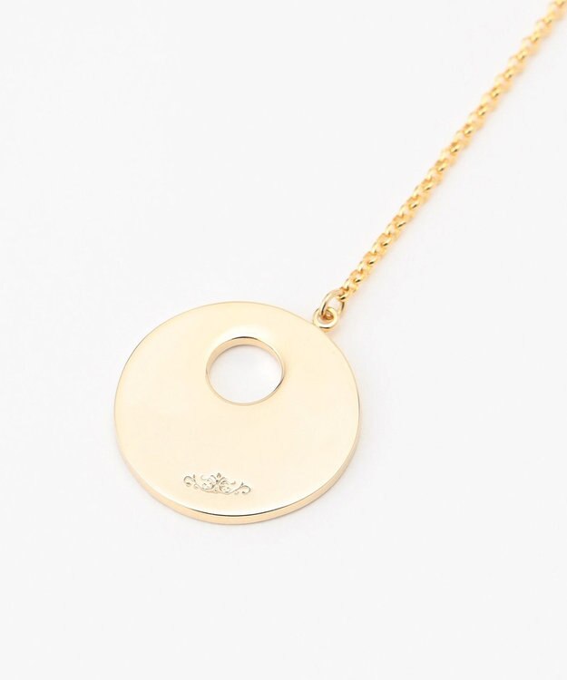 GRACE CONTINENTAL ラインコインネックレス ゴールド