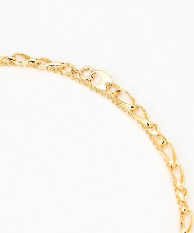 GRACE CONTINENTAL ラインコインネックレス ゴールド