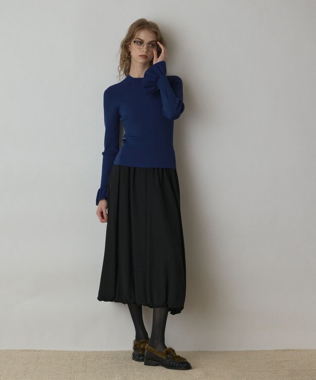 グレースコンチネンタル ラメドット刺繍ドレス / GRACE CONTINENTAL | GRACE CONTINENTAL