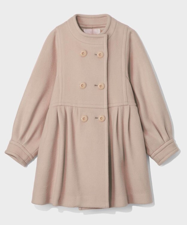 GRACE CONTINENTAL テントラインショートコート ベージュ