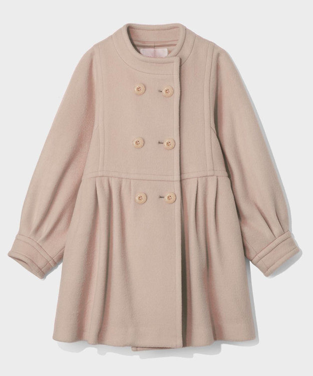 GRACE CONTINENTAL テントラインショートコート ベージュ