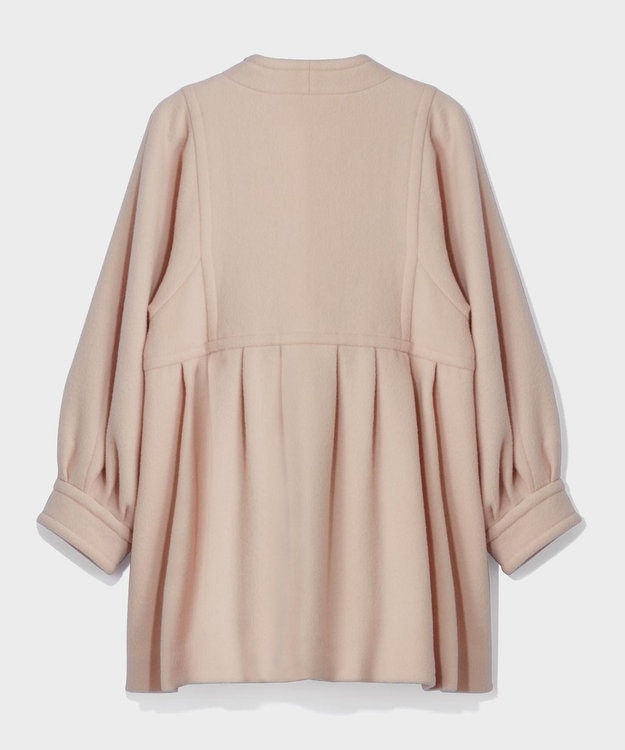 GRACE CONTINENTAL テントラインショートコート ベージュ