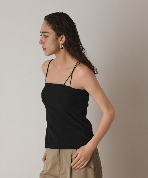 GRACE CONTINENTAL テレコベアトップ ブラック