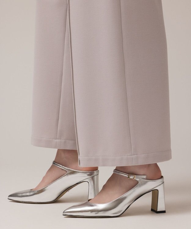 GRACE CONTINENTAL ワイドジャージパンツ グレー