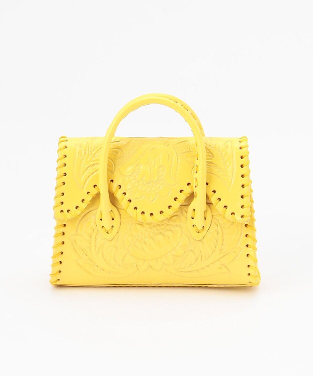 GRACE CONTINENTAL Mini Chain Bag イエロー