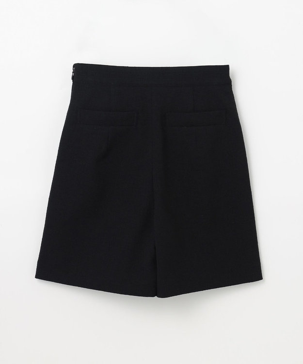 GRACE CONTINENTAL ブッチャーショートパンツ ブラック