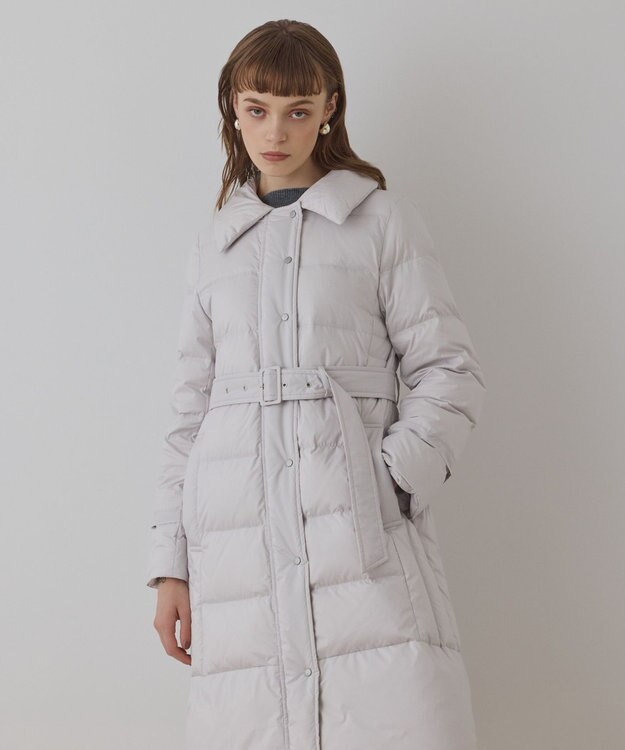 GRACE CONTINENTAL ファーカラーロングダウン キナリ