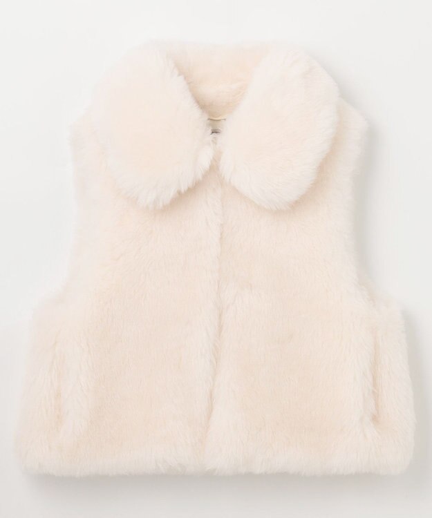 【極美品】グレースコンチネンタル　ウールボアベストジレ　取外し可 2way ウールボアコンビジレ / GRACE CONTINENTAL | GRACE CONTINENTAL