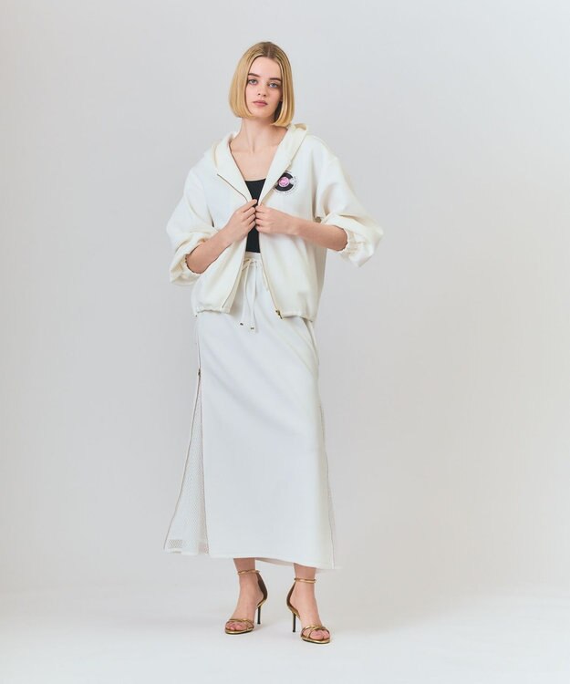 【新品】グレースコンチネンタル　ホワイトフレアスカート 定価36,300円 レースフレアスカート / GRACE CONTINENTAL | GRACE CONTINENTAL