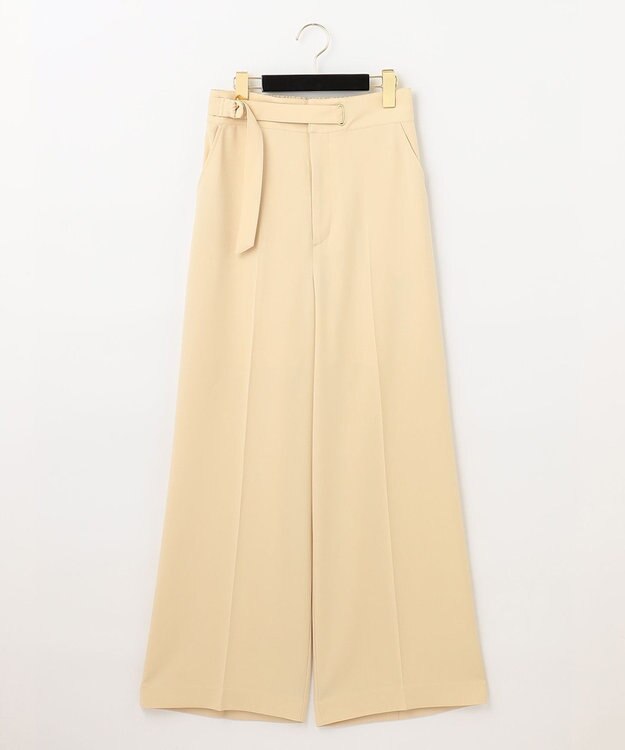 K*n様 【新品】 エキパージュ ベルトレス パンツ リネン ウール ホワイト ウールカルゼセーラーパンツ / GRACE CONTINENTAL | GRACE