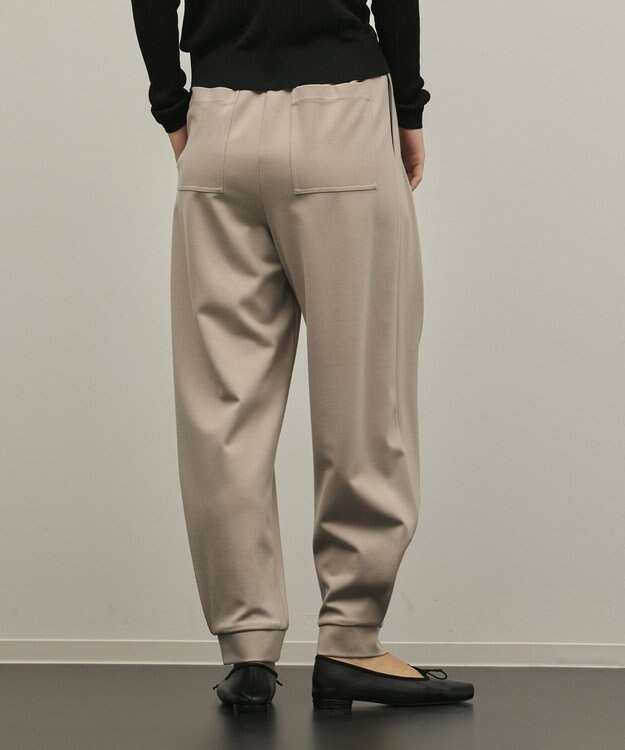 GRACE CONTINENTAL ポンチイージーパンツ グレー