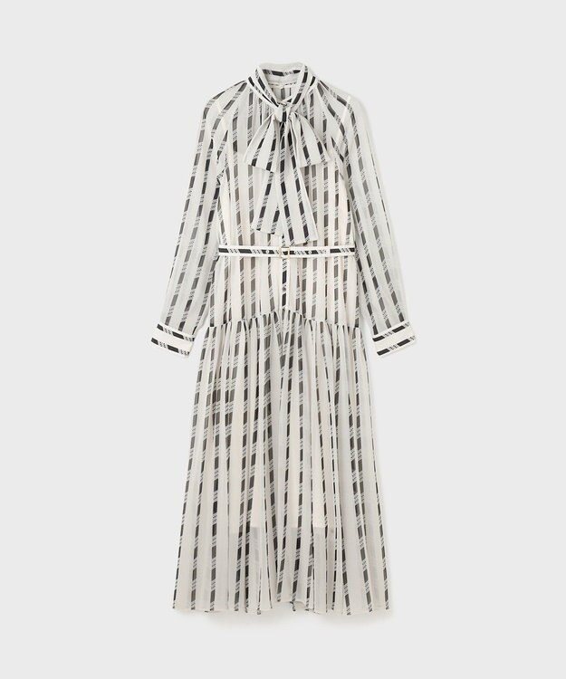 GRACE CONTINENTAL ハートストライプワンピース キナリ