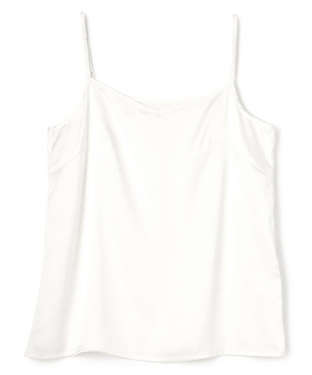 GRACE CONTINENTAL フラワー刺繍ギャザートップ ホワイト