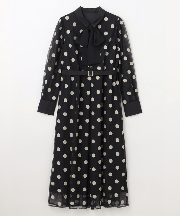 ラメドット刺繍ドレス / GRACE CONTINENTAL | GRACE CONTINENTAL