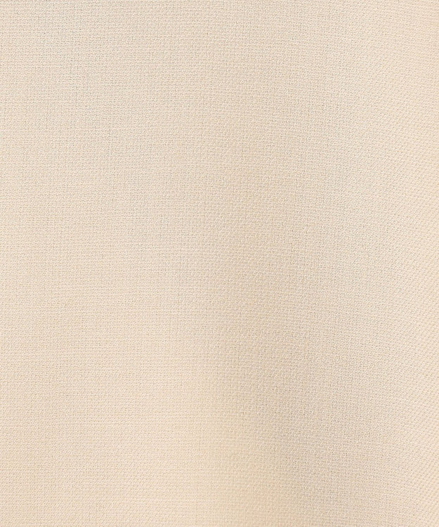 GRACE CONTINENTAL リネンタッチダブルブラウス ベージュ