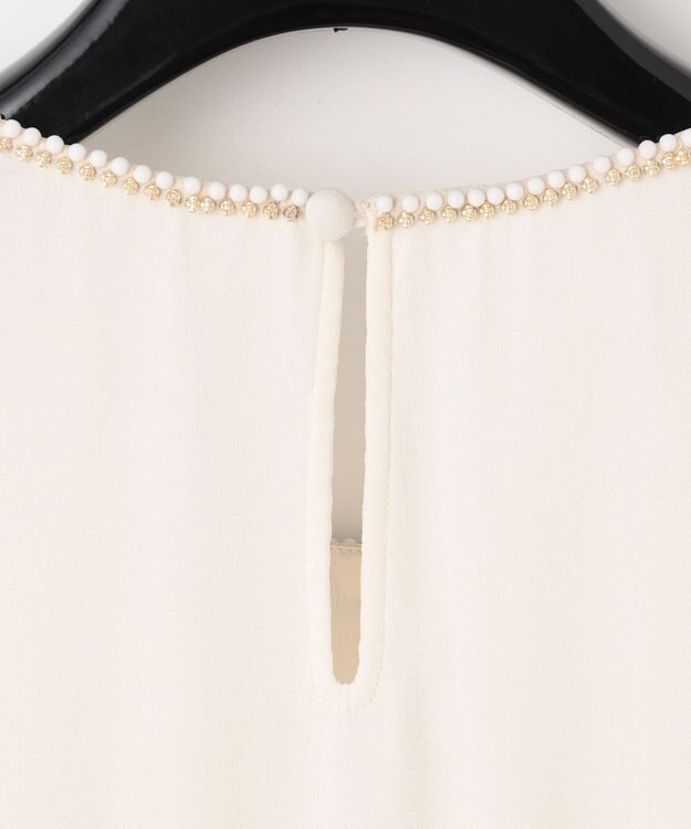 GRACE CONTINENTAL ビジューロングワンピース キナリ