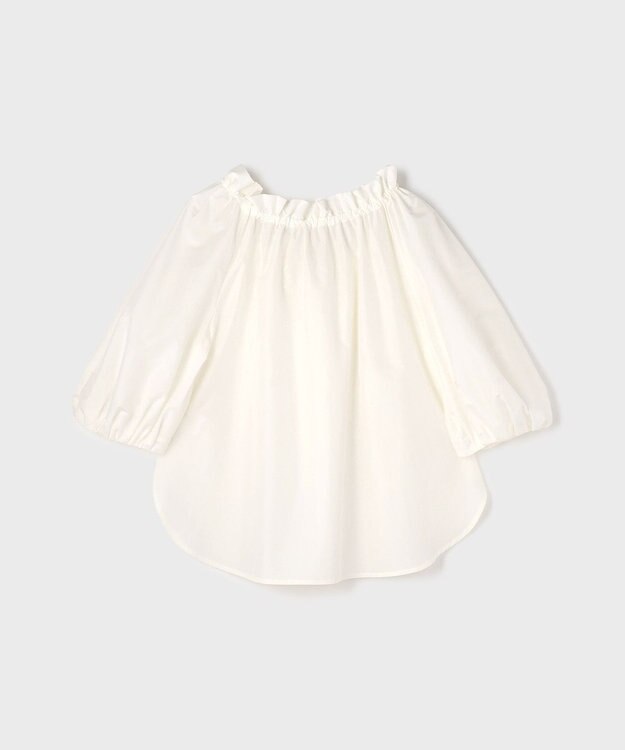 GRACE CONTINENTAL ボリュームスリーブトップ ホワイト