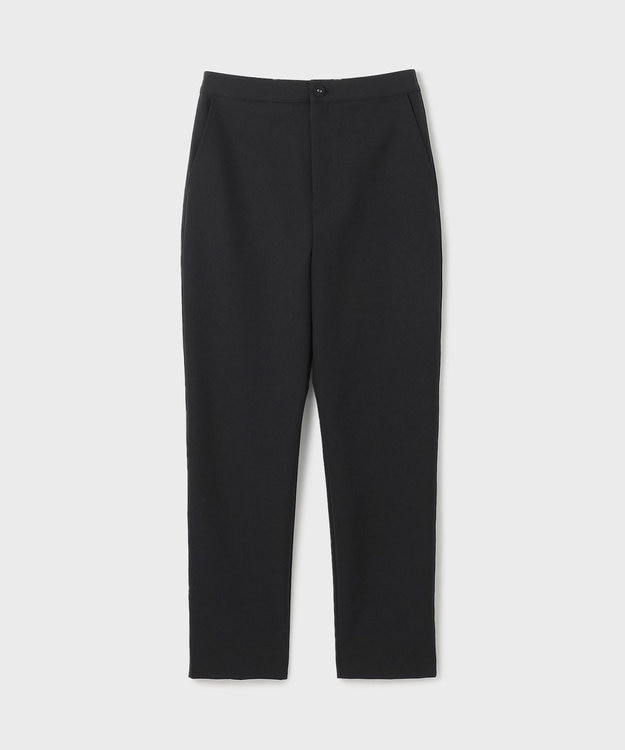 GRACE CONTINENTAL ストレッチテーパードパンツ ブラック