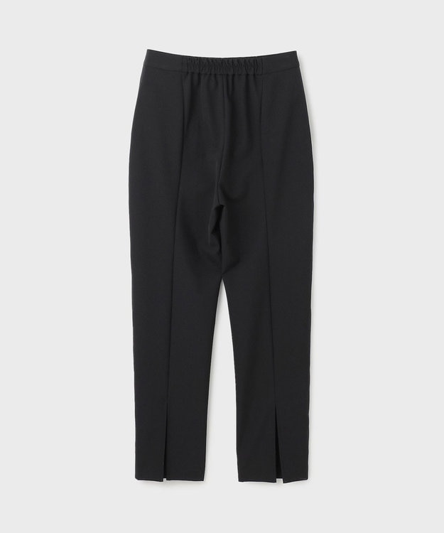GRACE CONTINENTAL ストレッチテーパードパンツ ブラック