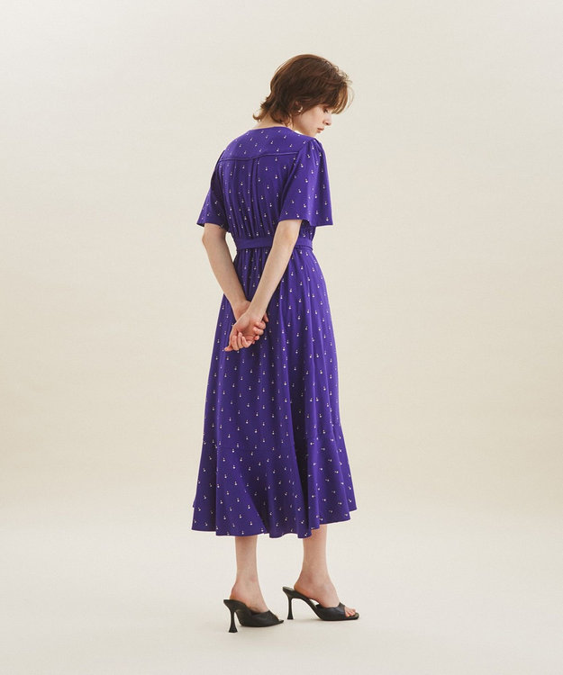 小花刺繍カシュクールワンピース / GRACE CONTINENTAL | GRACE