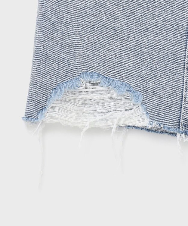 GRACE CONTINENTAL デニムタイトスカート サックス