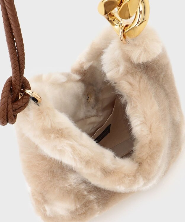 GRACE CONTINENTAL a point etcビッグチェーンバッグ キナリ