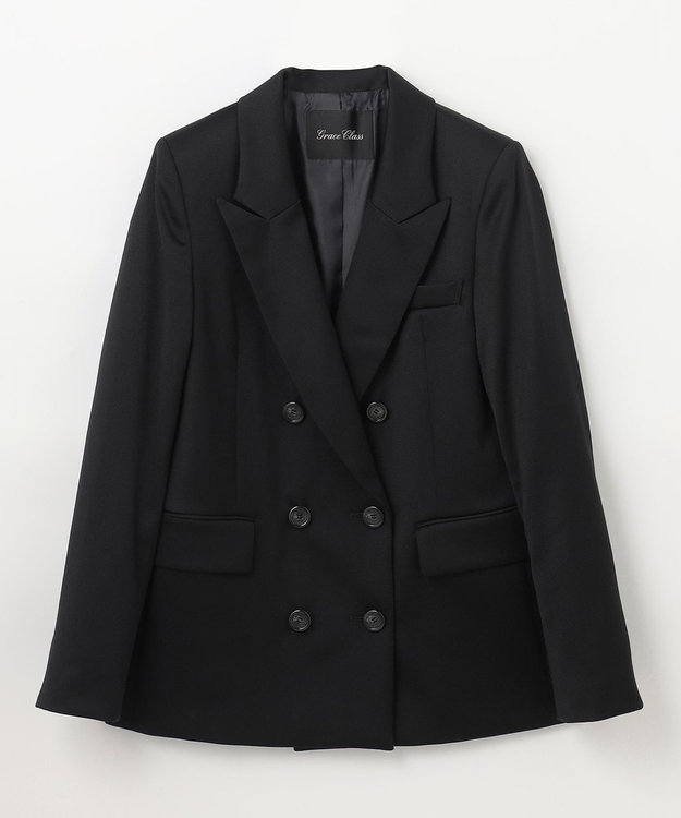 GRACE CONTINENTAL スモーキングジャケット ブラック