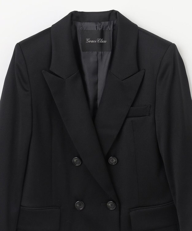 GRACE CONTINENTAL スモーキングジャケット ブラック