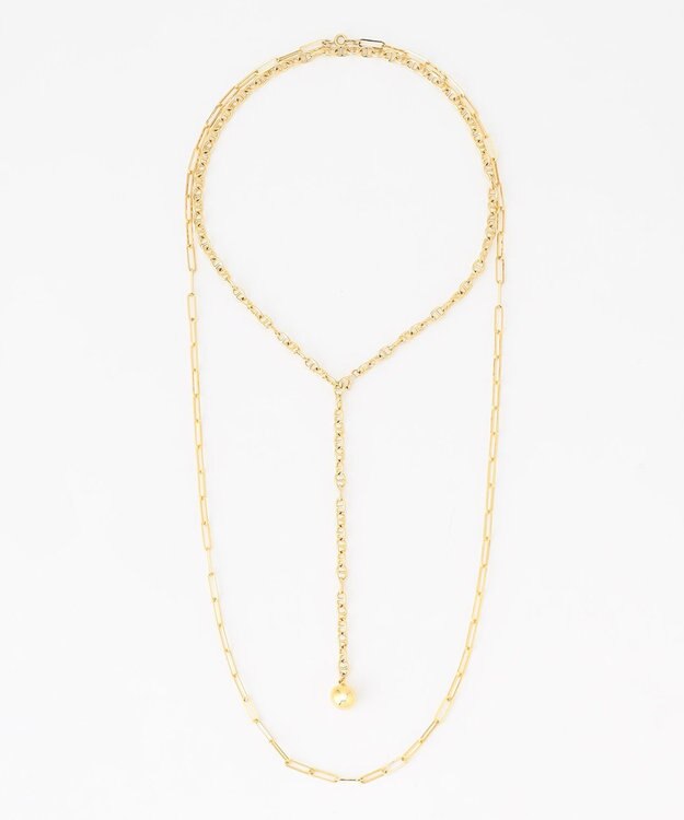 GRACE CONTINENTAL アンカーチェーンネックレス ゴールド