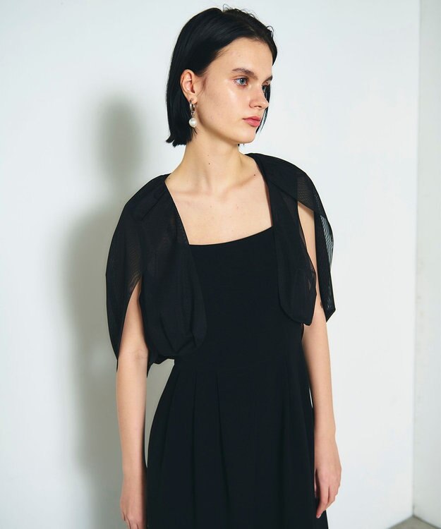 GRACE CONTINENTAL チュールボレロ ブラック