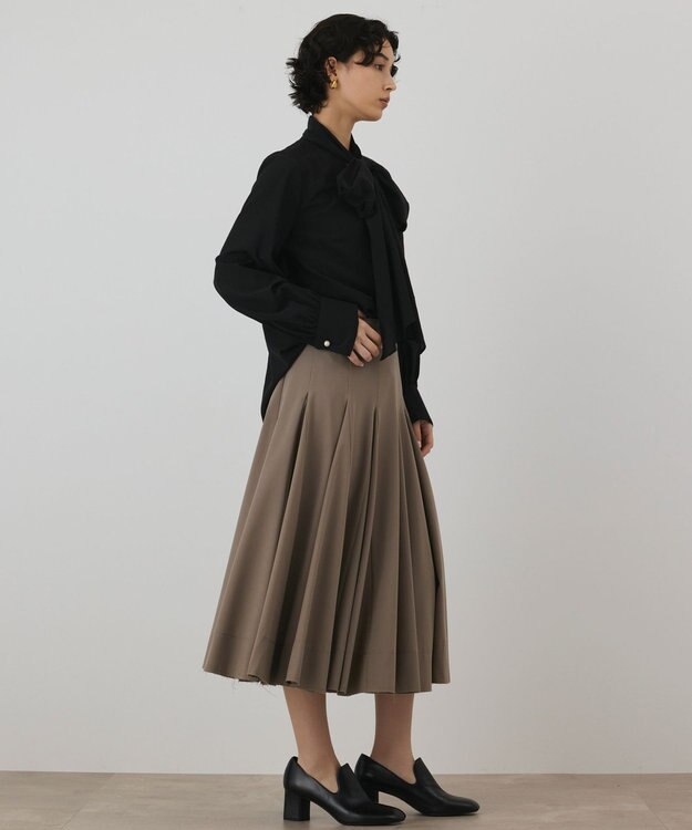 GRACE CONTINENTAL ドラマティックボリュームスカート ベージュ