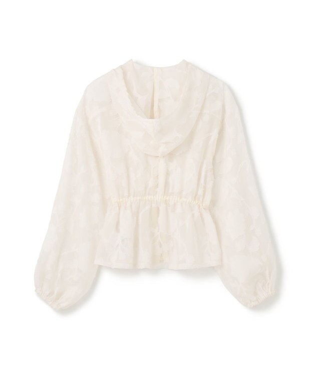 GRACE CONTINENTAL ジャガード刺繍ブルゾン キナリ