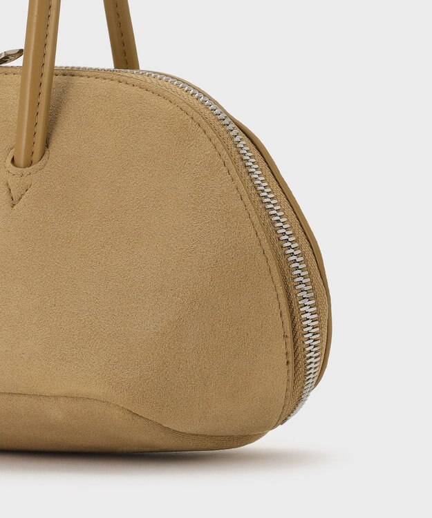 GRACE CONTINENTAL ADD CULUMN BOSTON BAG ベージュ