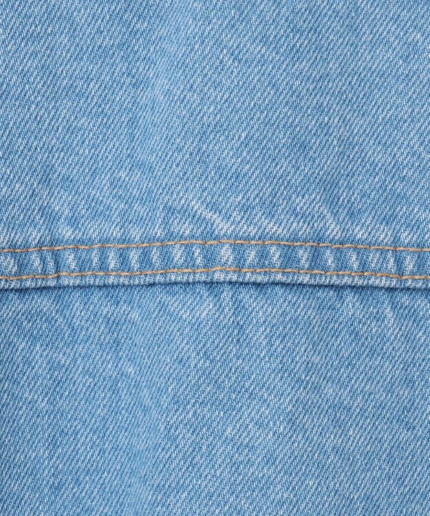 GRACE CONTINENTAL ノーカラーデニムジャケット インディゴ