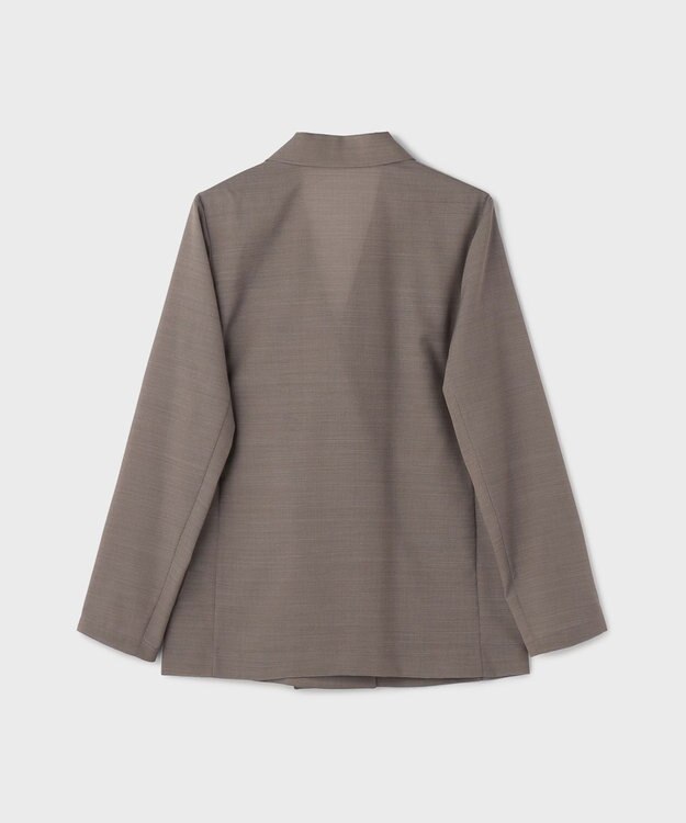 GRACE CONTINENTAL シアーウールジャケット カーキ