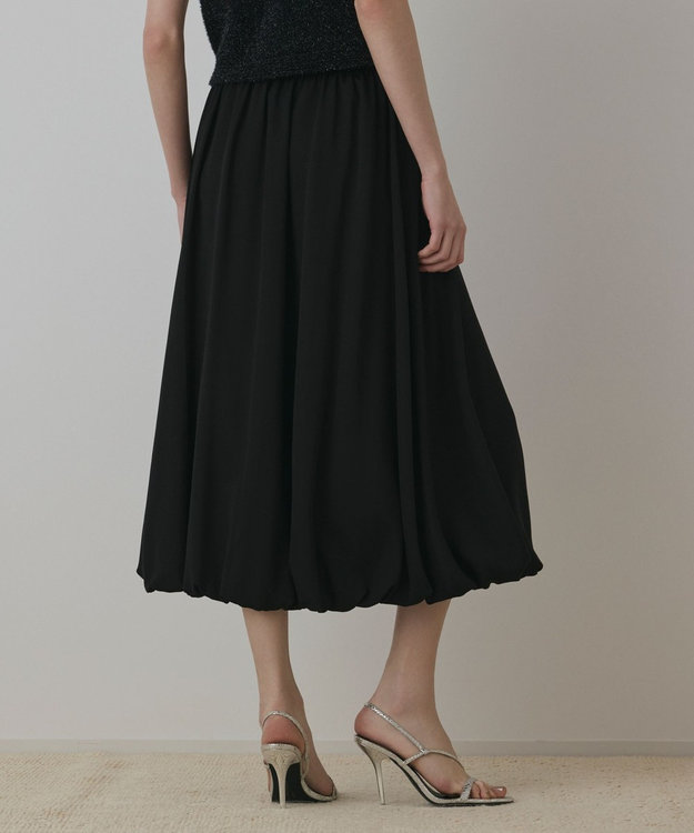 GRACE CONTINENTAL トリアセバル-ンスカート ブラック